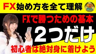 【FX初心者講座】FXで勝つための基本原理は２つだけ初心者は絶対に身に着けよう【投資家プロジェクト億り人さとし】