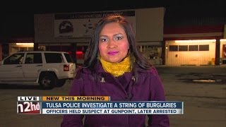 Tulsa Police make arrest in string of burglaries