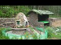 Complete Building Stone House For Rabbit, Rabbit Farm - Build Farm Life With Many Stone