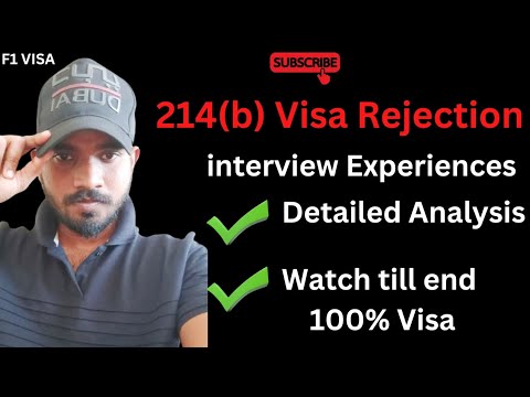 F1 Visa Rejection Experience| 214(b) Visa Rejection Experiences| Ms In ...