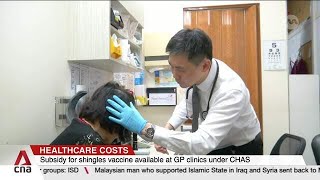 Subsidies and MediSave usage extended to shingles vaccine