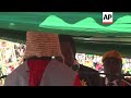 Zimbabwe's Mnangagwa takes oath of office