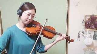 【今日の日はさようなら】violin