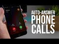 iPhone Auto-Answer Call Feature