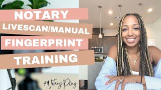 NOTARY Fingerprint Training & MORE!!!// Learn New Notary SKILLS