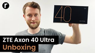 ZTE Axon 40 Ultra Unboxing and Hands On