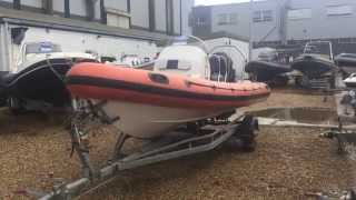 Ribquest 5.8 RIB with Suzuki DF90 and Roller Trailer