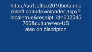 where to download  microsoft office 2010 beta for free!!!!