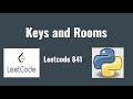 Leetcode 841: Keys and Rooms
