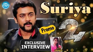 24 Movie || Actor Suriya Exclusive Interview - Promo || Talking Movies with iDream | #24TheMovie