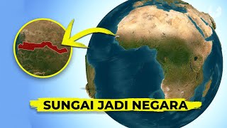 Mengapa Gambia Bentuknya Seperti ini? Negara nya Hanya Sungai Aja!