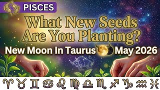 Pisces ♓ What New Seeds Are You Planting? 🌕 New Moon In Taurus ✨ May 2026