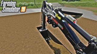New Mods! Construction & Road Works Digging? (8 Mods) | Farming Simulator 19