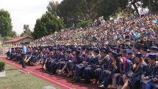 Notre Dame High School Graduation 2015