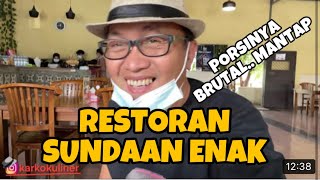 INI TEMPAT MAKAN SUNDAAN YANG PORSINYA MANTAP! | ISTANA IKAN BAKAR BOGOR