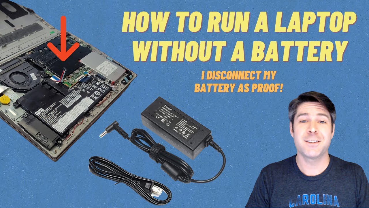 Do Laptops Work Without A Battery? (Yes - Here's How!) - YouTube