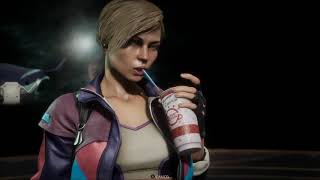 Mk11 | Cassie Cage -  all intros and victory poses.