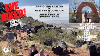 2RR \u0026 the Fam Go to Glitter Mtn \u0026 Hike Temple Quarry Trail. Family Fun \u0026  Some History, too!