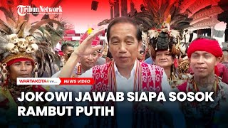 Jokowi Jawab Siapa Sosok Rambut Putih yang Layak Jadi Presiden 2024