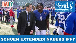 Giants extend Joe Schoen, Malik Nabers uncertain for Week 1, OTA practice recap & more