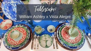 Tablescape - The Meaning dinnerware by Vista Alegre