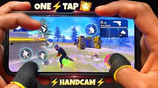 4 Finger Hud Setting 🔴 Fast Gloowall Tutorial Handcam Gameplay