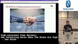 Keynote | High-assurance Code Reviews: How Consulting Works When The Risks Are High by Dan Guido