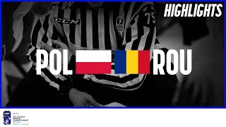 Poland vs. Romania | Highlights | 2019 IIHF Ice Hockey World Championship Division I Group B
