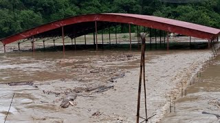 बराहक्षेत्र मन्दिर जोखिम, पहिरो जन्न थाल्यो अहिलेसम्मकै धेरै पानी