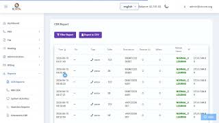 ICTPBX Tutorial #12: CDR Reporting (Tenant and System)
