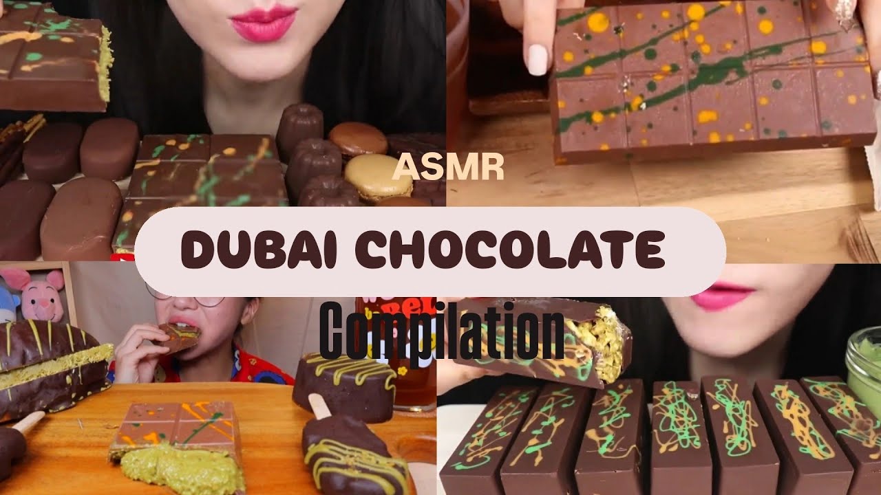 Dubai Chocolate Asmr Compilation Youtube Dubai Chocolate Asmr Compilation Youtube