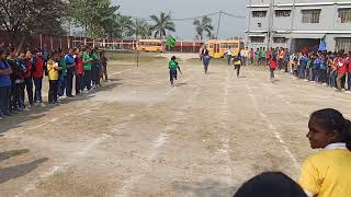 Girl's Relay race (100 mtrs) - Levana Public School #greatmemories #greattimes