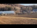 富士山の北東方向 ダイヤモンド富士 花の都公園 in 山中湖村 20年1月