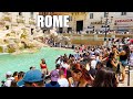 ROME Summer 🇮🇹  4K HDR Walking Tour Italy Walk with captions