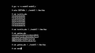 Most tweetable 1-liner -- IOCCC2013 endoh3.c