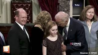 Super Cut: Biden Squeezes, Grabs, Rubs & Sniffs
