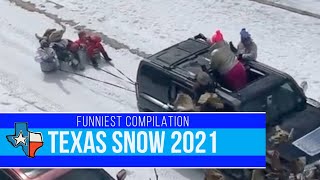 Texas Snow Fails 2021 | Funny Video Compilation