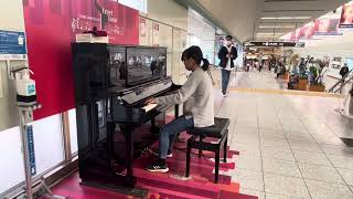 【中2】情熱大陸/葉加瀬太郎🎹豊橋駅ストリートピアノ