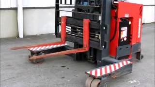 Sold! Raymond EASi-4DR45TT Stacker 4,500 LB Riding Forklift 36V bidadoo.com