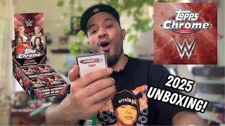 UNBOXING WWE Topps Chrome Cards 2025!!!