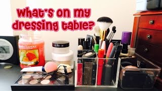 What's on my dressing table?|我的化妆桌上有什么？