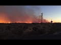 fire burning along sr 14 near roosevelt wa