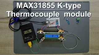 MAX31855 - A better thermocouple module