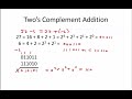 1.2.12 Worked Examples: Two's Complement Addition