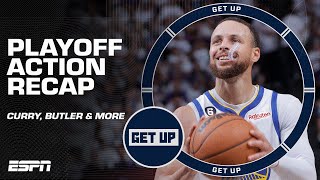 NBA Playoffs Recap ➡️ Curry's HUGE Game 7, Butler's injury, Warriors vs. Lakers incoming | Get Up