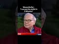 End the Deficit in 5 minutes- Warren Buffet #debtcrisis #debtceiling #political