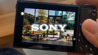 Sony RX100M7丨Quick start guide 索尼黑卡7快速上手指南