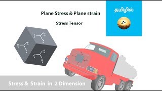 Plane stress Vs Plane strain Tamil | Thin wall pressure vessel | Stress Tensor | Scalar Vs Vector