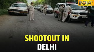 Police Apprehend One After Shootout In Delhi's Shahabad