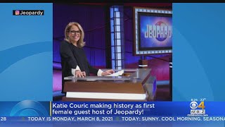 Katie Couric Making History As First Female Guest Host Of 'Jeopardy!'